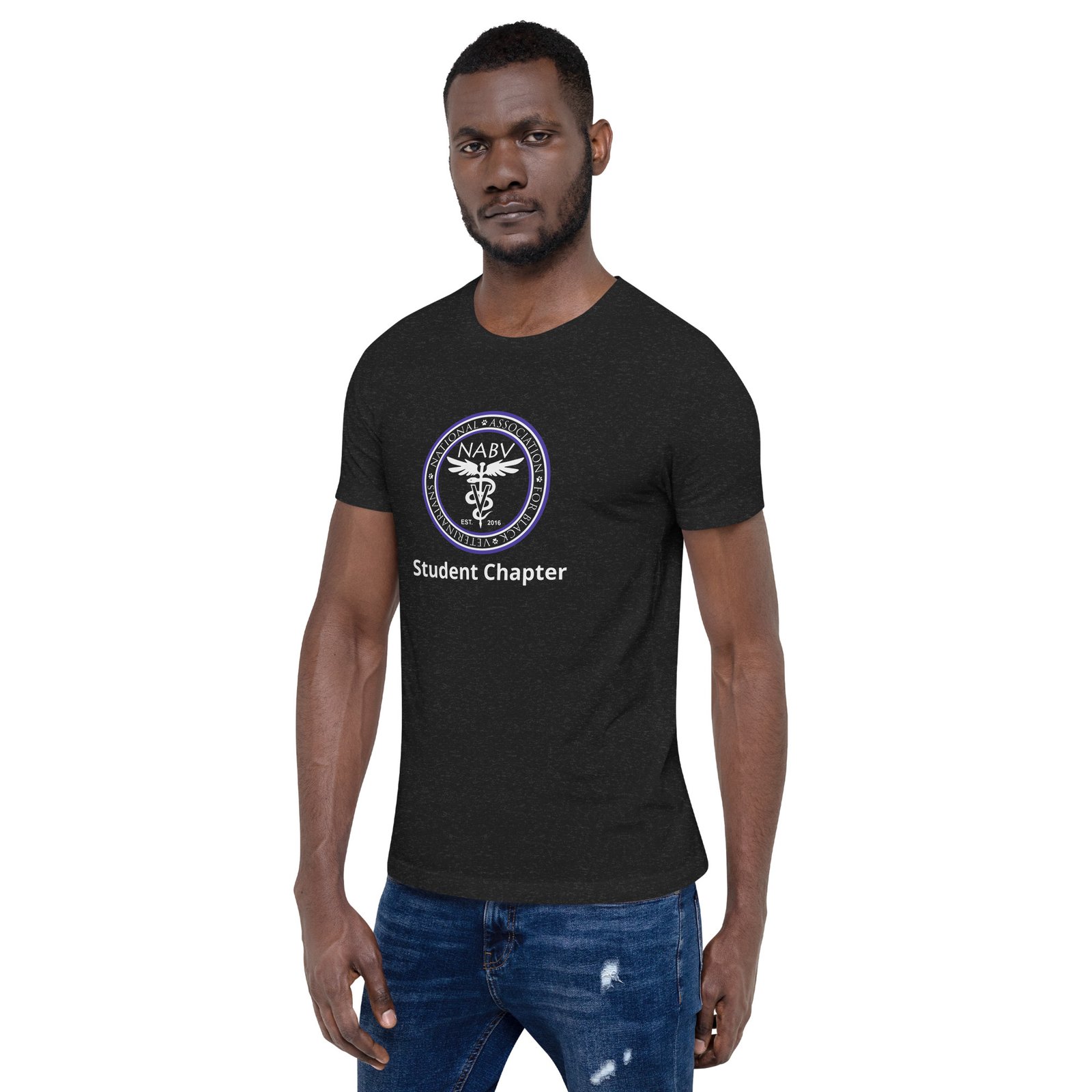 NABV Student Chapter- Unisex Jersy Short Sleeve Tee - Image 3