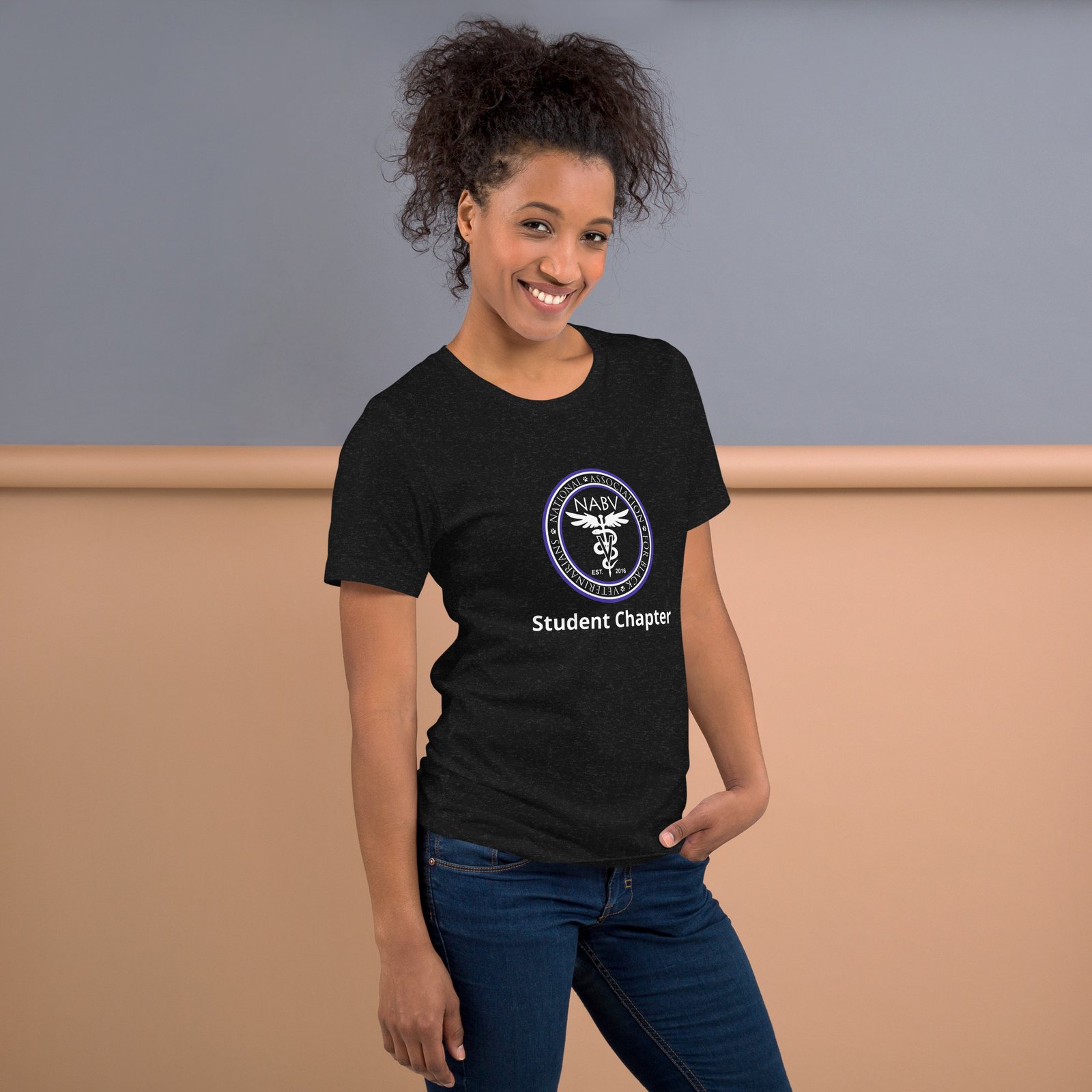 NABV Student Chapter- Unisex Jersy Short Sleeve Tee - Image 2