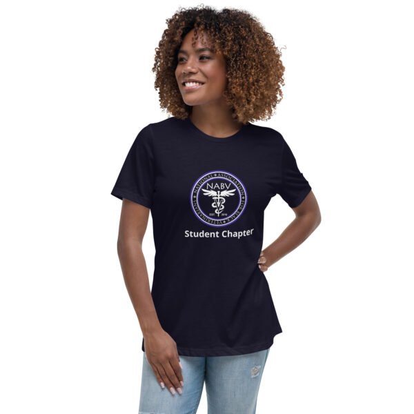 womens-relaxed-t-shirt-navy-front-6932bd836cb65.jpg NABV Student Chapter- Women's Favorite Tee